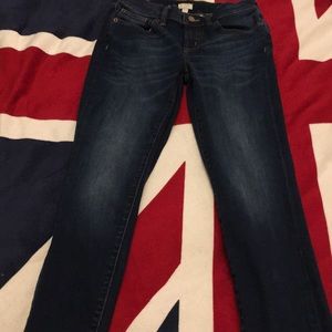 J Crew women’s faded jeans 26/28